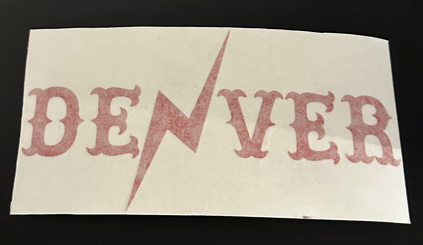 Denver Sticker