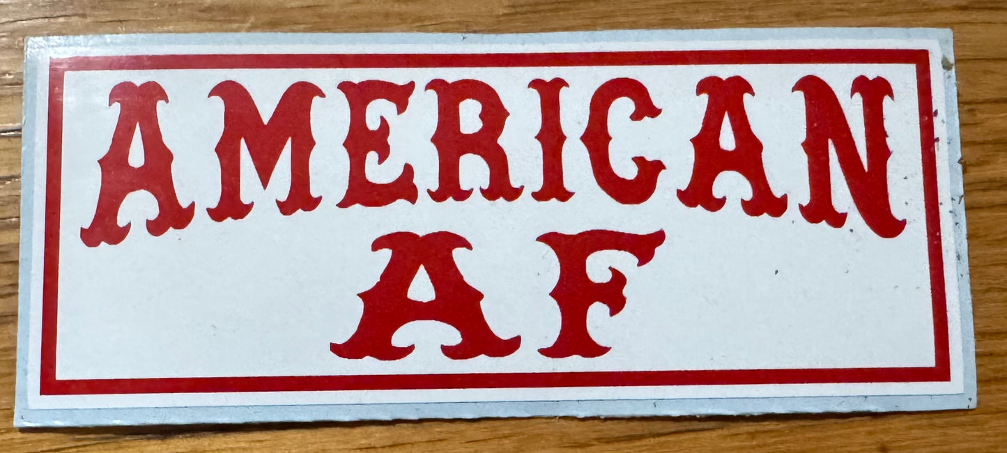 American AF Sticker