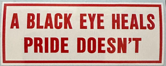 Black Eye Sticker